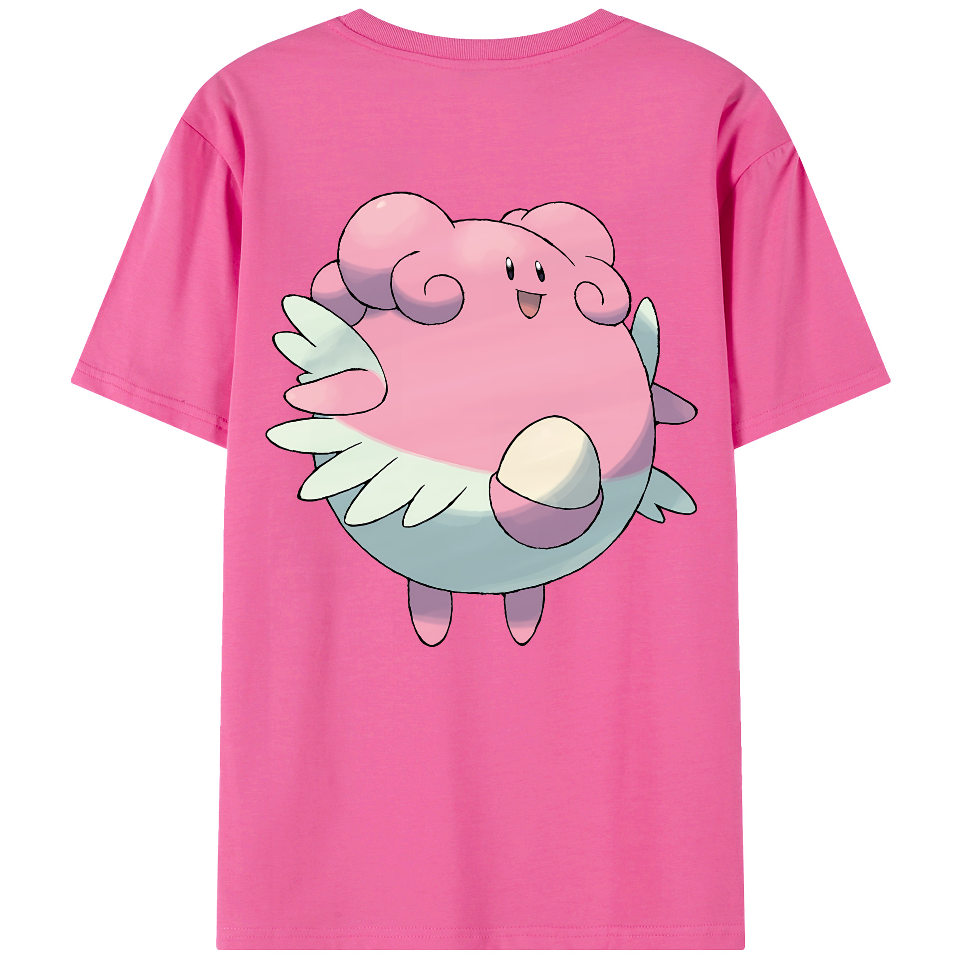 （画像用） ポケットモンスター Pokémon レディース半袖Tシャツ(バックプリント)